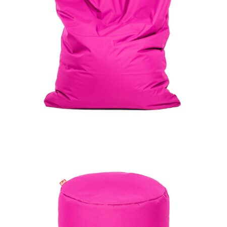Výhodný set Sofa + Puf Polyester Ružová TuliV