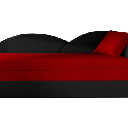 NABBI Arco P rozkladacia pohovka červená / čierna