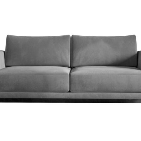 NABBI Dena rozkladacia pohovka s úložným priestorom tmavosivá