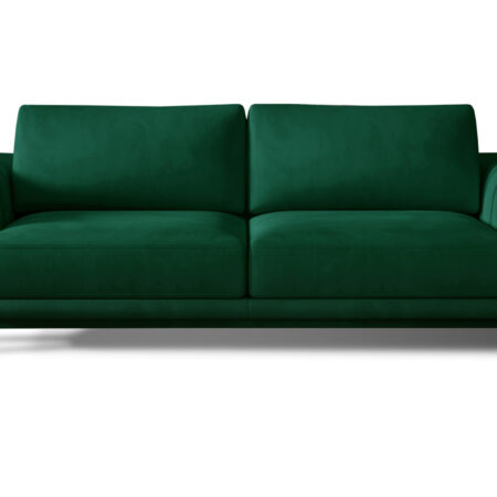 NABBI Meri rozkladacia pohovka s úložným priestorom tmavozelená