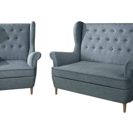 NABBI Aveiro 2+1 sedacia súprava mentolová